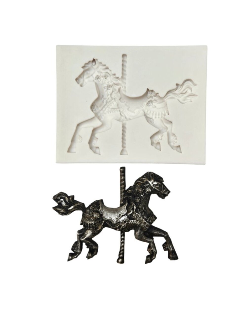 Carousel Horse Silicone Mold